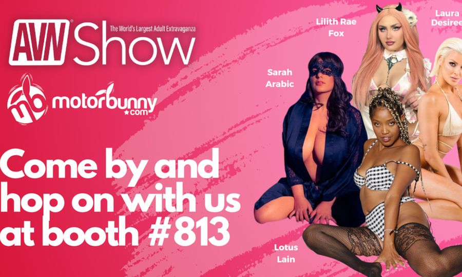 Motorbunny Showcasing New Attachments at AVN Expo