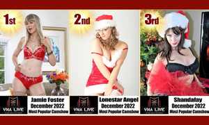 Jamie Foster Voted #1 VNALive.com Cam Star for December 2022