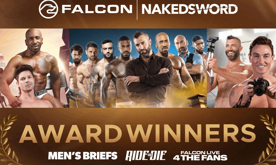 Falcon|NakedSword Announces Its Numerous GayVN Award Wins