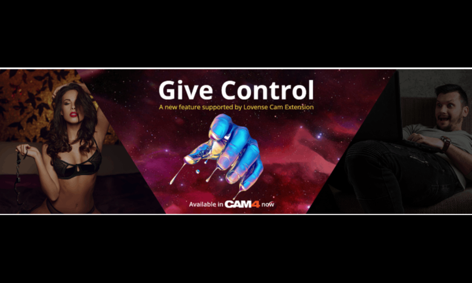 CAM4 and Lovense Announce 'Give Control' Contest