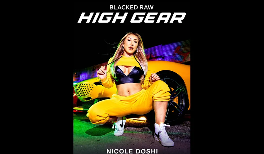 Nicole Doshi Earns First AVN Award for Blacked Raw's 'High Gear'