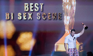 Dante Colle Wins GayVN Award for Best Bi Sex Scene