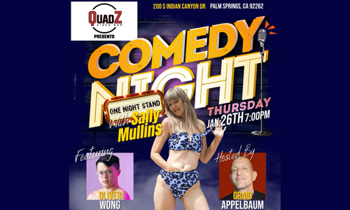 Oliver Wong to Headline Comedy Show in Palm Springs Tonight