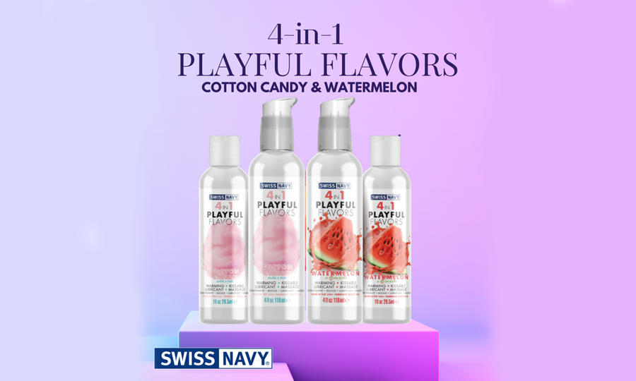 New Swiss Navy 4-in-1 Playful Flavors are Now Shipping
