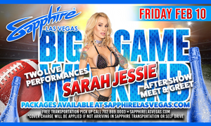 Sarah Jessie to Headline at Sapphire Las Vegas Friday Night