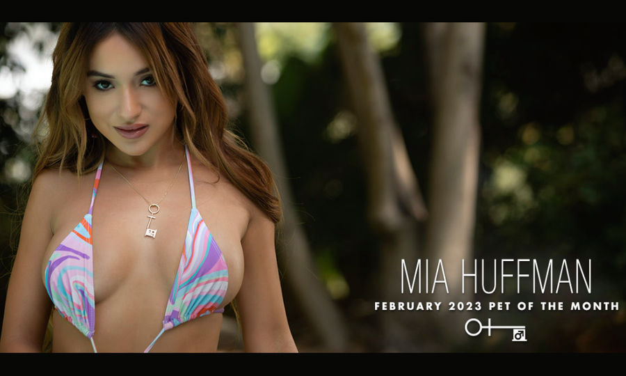 Mia Huffman Announced as Penthouse's February Pet of the Month