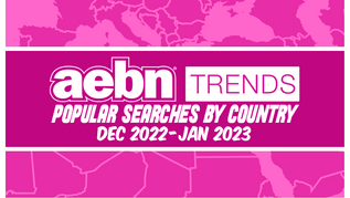 AEBN Publishes Popular Searches by Country for December & January