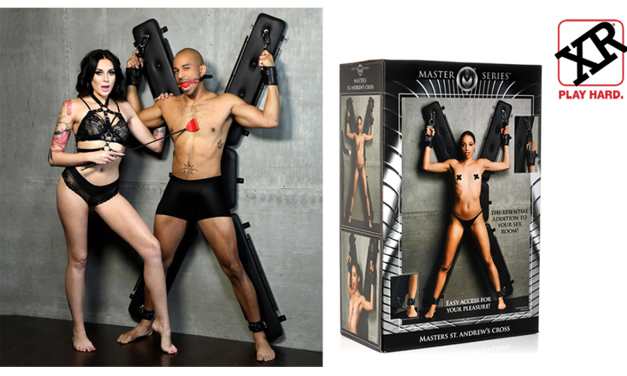 XR Brands Debuts New St. Andrews Cross, BDSM Obedience Chairs