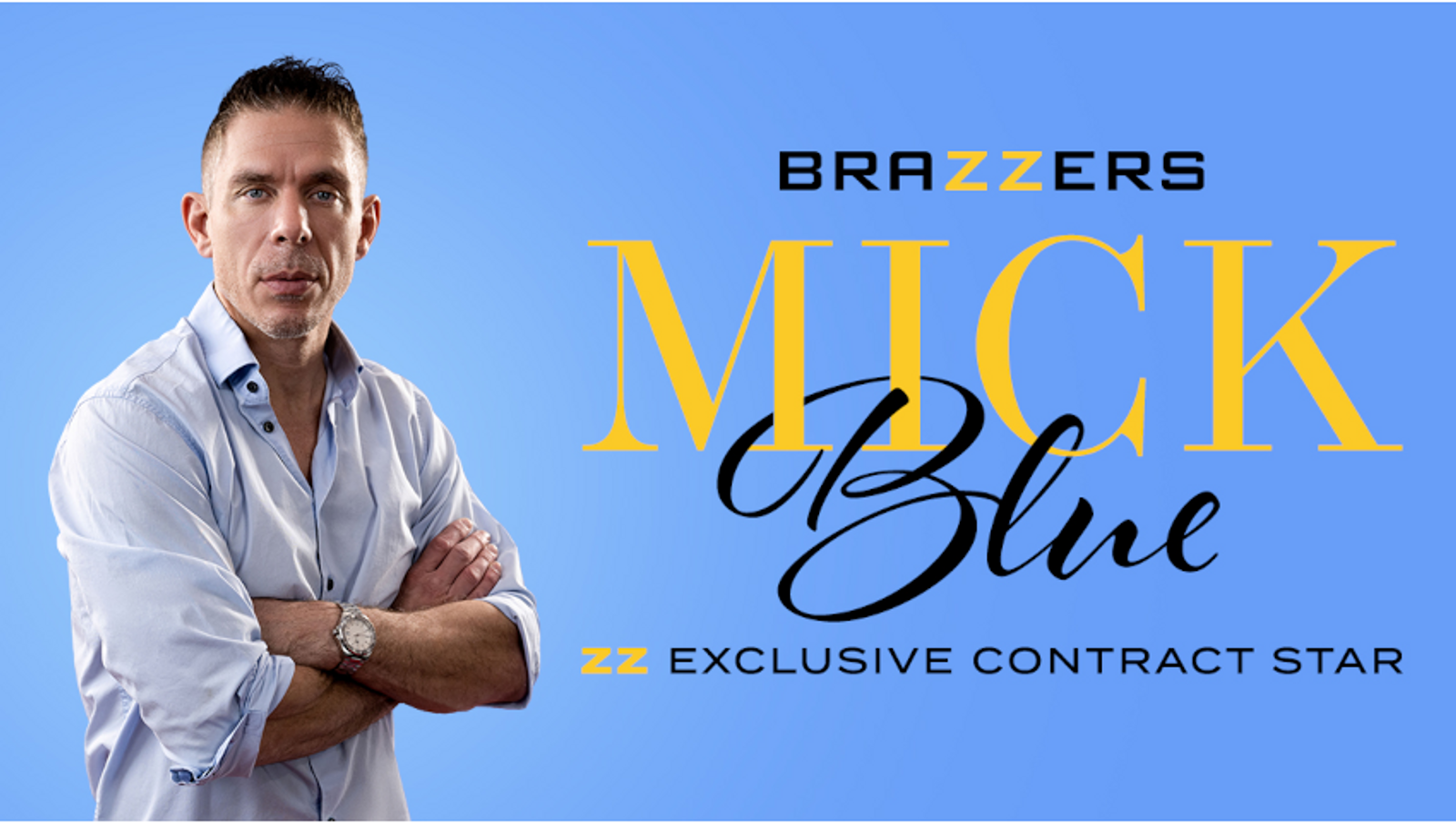 Mick Blue Signs Exclusive Performance Contract With Brazzers