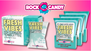 Rock Candy Debuts Fresh Vibes Toy Cleaning Towelettes