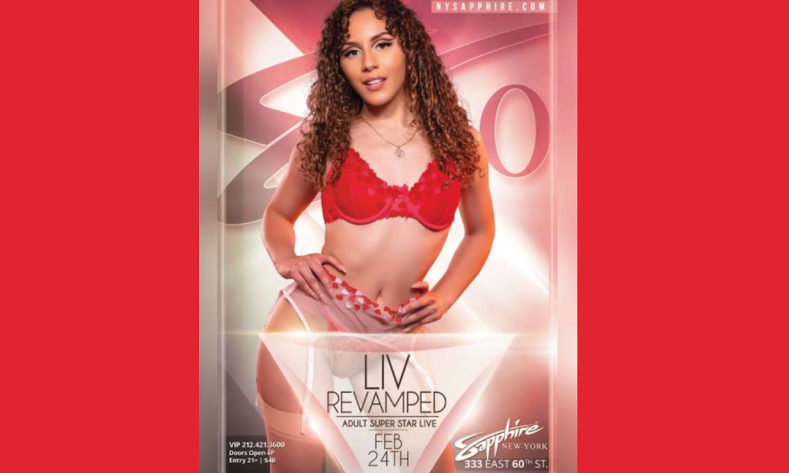 Liv Revamped to Do Dance Feature at Sapphire 60 in New York City