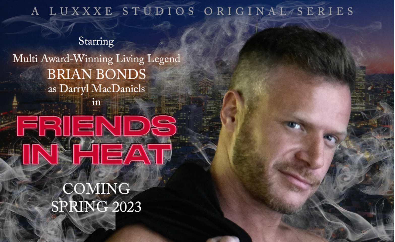 Luxxxe Studios Unveils Brian Bonds Teaser for 'Friends in Heat'