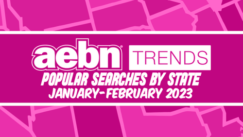 AEBN Trends Announces Popular Searches for January, February
