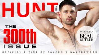 Falcon | NakedSword's 'Hunt' Ezine Celebrates 300th Issue