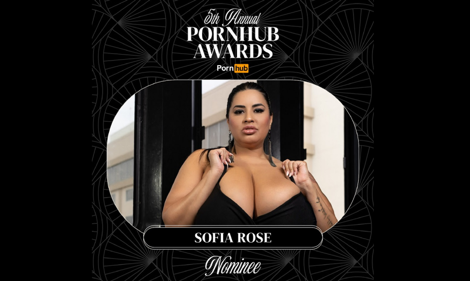 Sofia Rose Double Nominated for 2023 Pornhub Awards