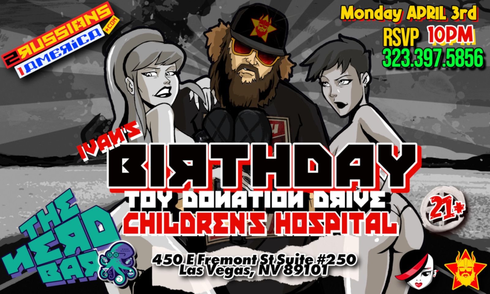 Ivan to Host Annual Toy Drive, Guests on 'Spooky Dust' Podcast