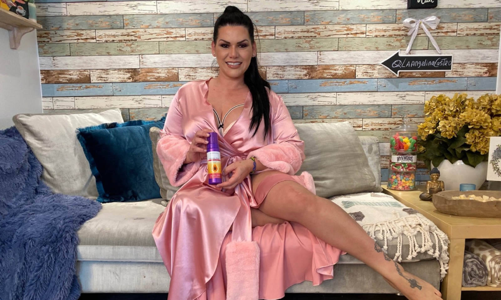 Angelina Castro Debuts New Organic Intimate Oil