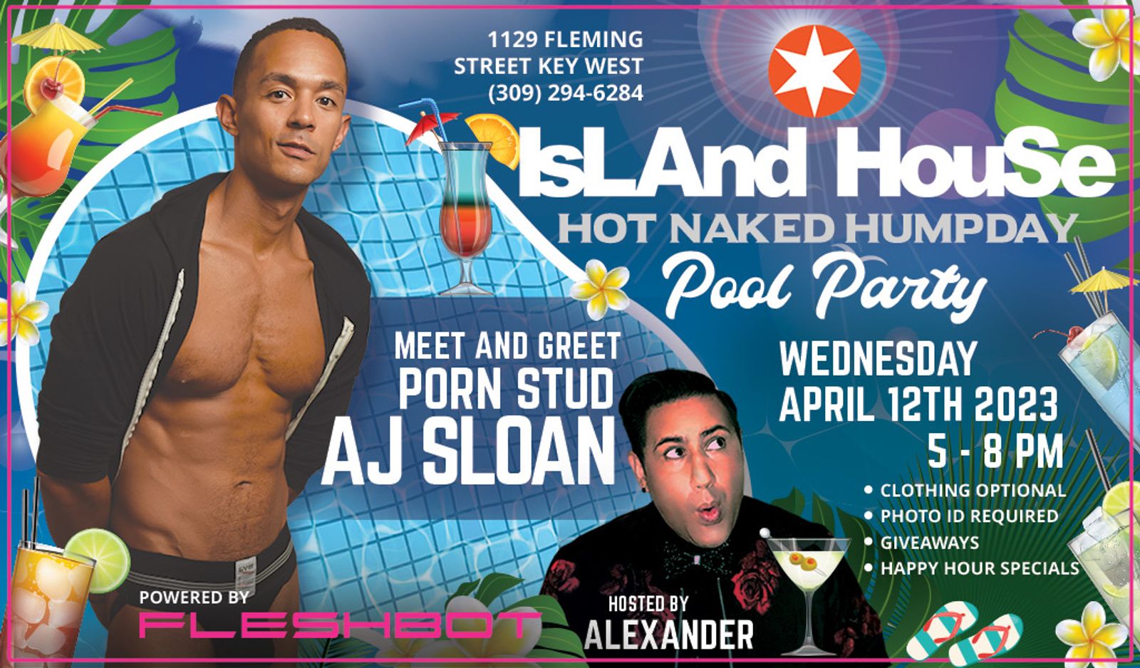 Fleshbot to Host Pool Party Event in Key West, Florida | AVN