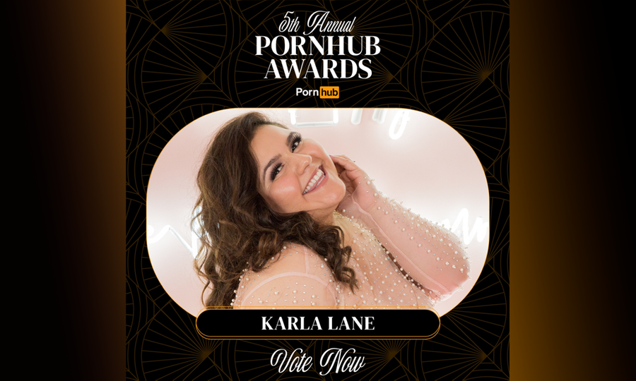 Karla Lane Scores a Pornhub Awards Nomination for Favorite BBW