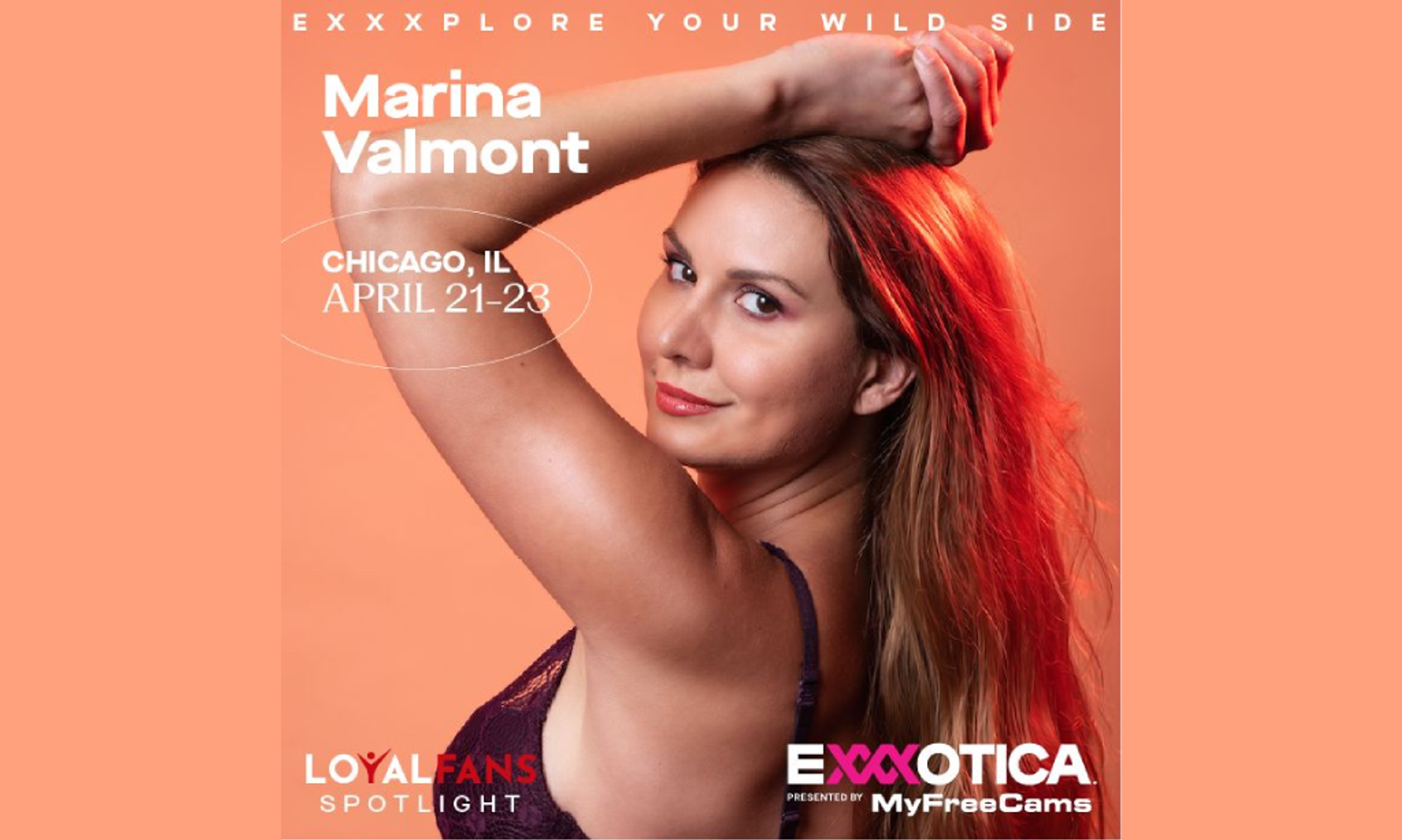 Marina Valmont to Appear at Exxxotica Chicago This Weekend