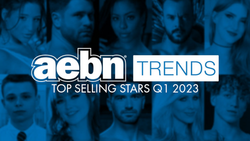 Kira Noir, Felix Fox Among AEBN’s Top Stars of Q1 of 2023