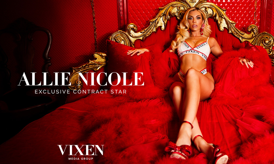 Vixen Media Group Signs Allie Nicole to Exclusive Contract