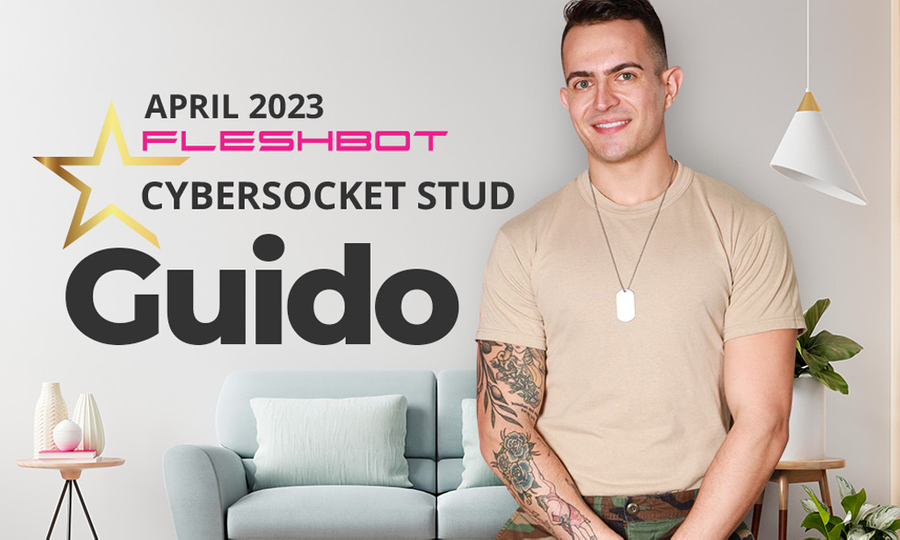 Guido Named 'Cybersocket Stud' for April by Fleshbot