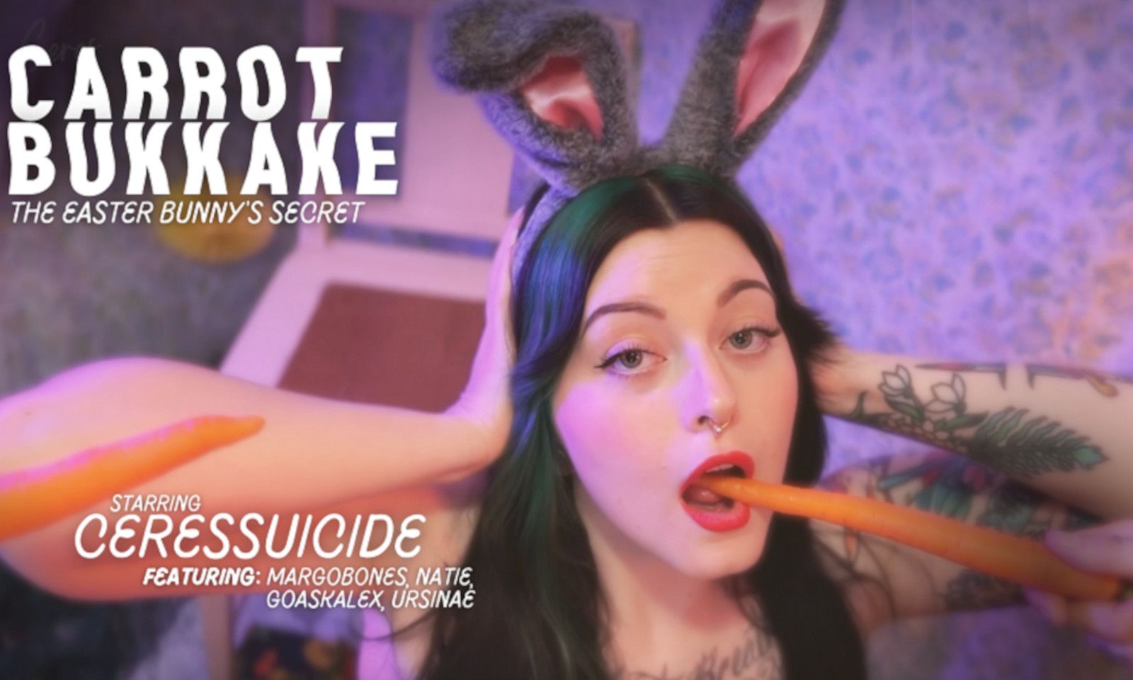 GoAskAlex Debuts 'Carrot Bukkake,' Plus Solo Scene on OnlyFans