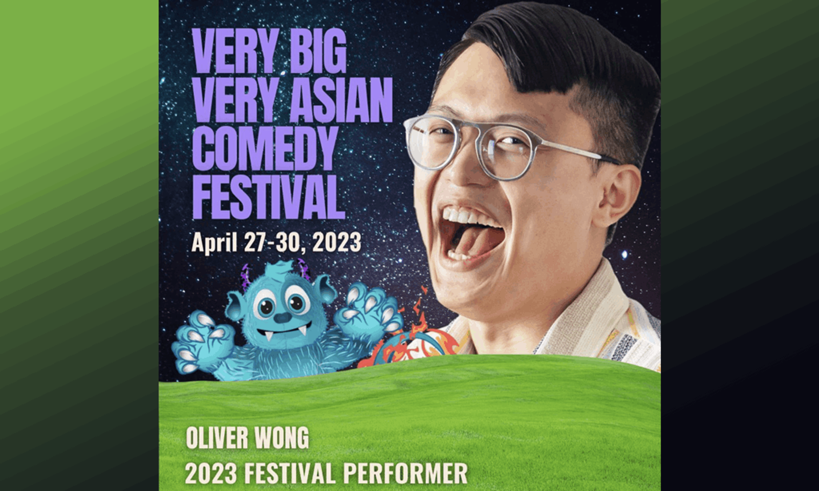 Oliver Wong Doing Five Comedy Shows in 10 Days