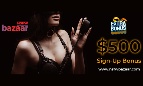 NSFWBazaar Announces Sign-Up Bonus for New Sellers