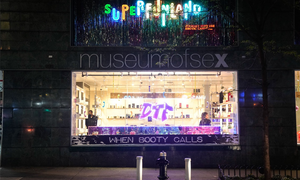 Museum of Sex Extends DTF Window Display Through End of May