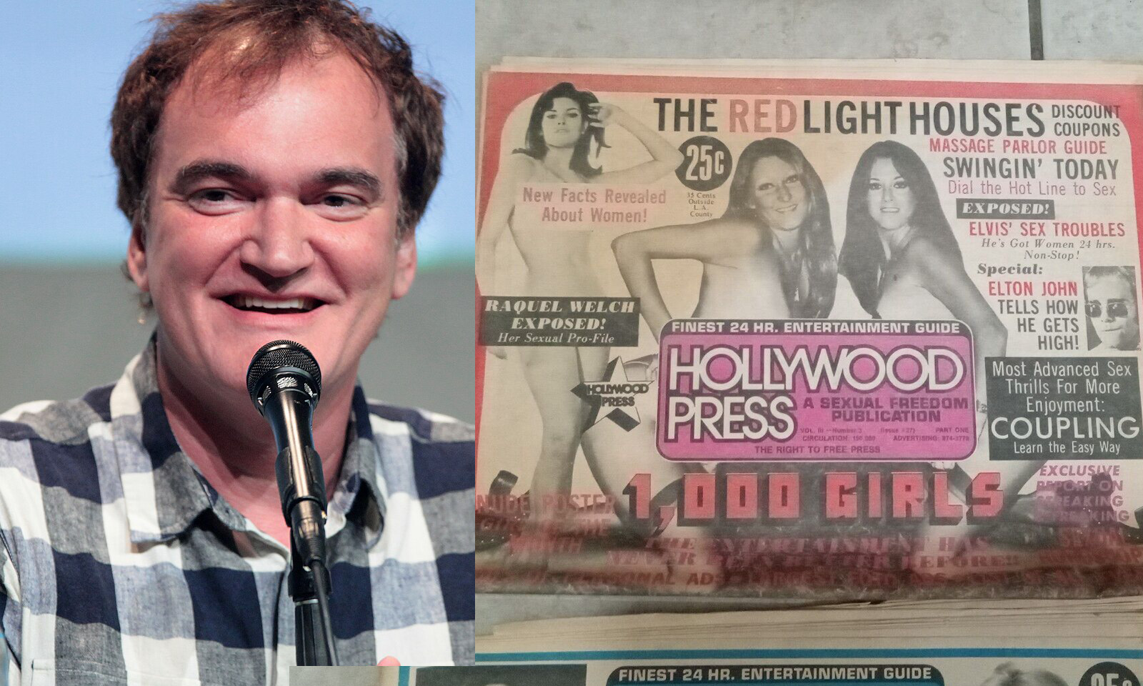 Tarantino Confirms 'Movie Critic' Porn Scribe Rumor ... Sort Of