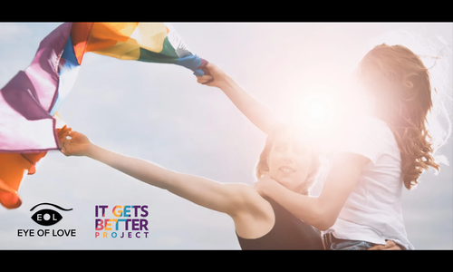 Eye of Love Donates to It Gets Better Project