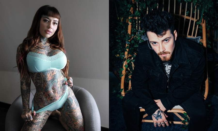 Hussie Models' TigerLilly and Logan Xander Win at AltStar Awards