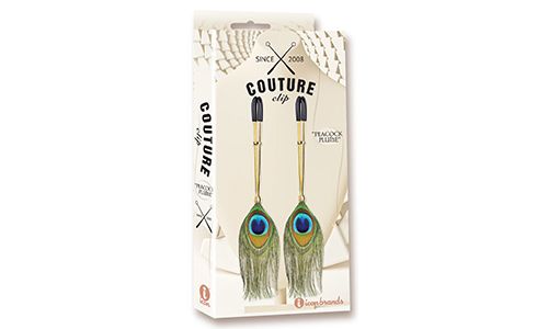 Couture Clip Peacock Plume