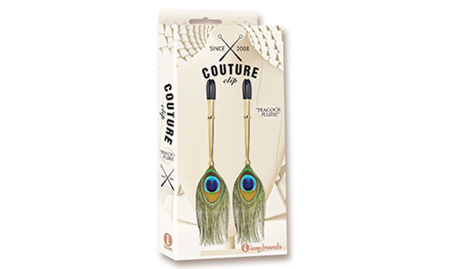 Couture Clip Peacock Plume