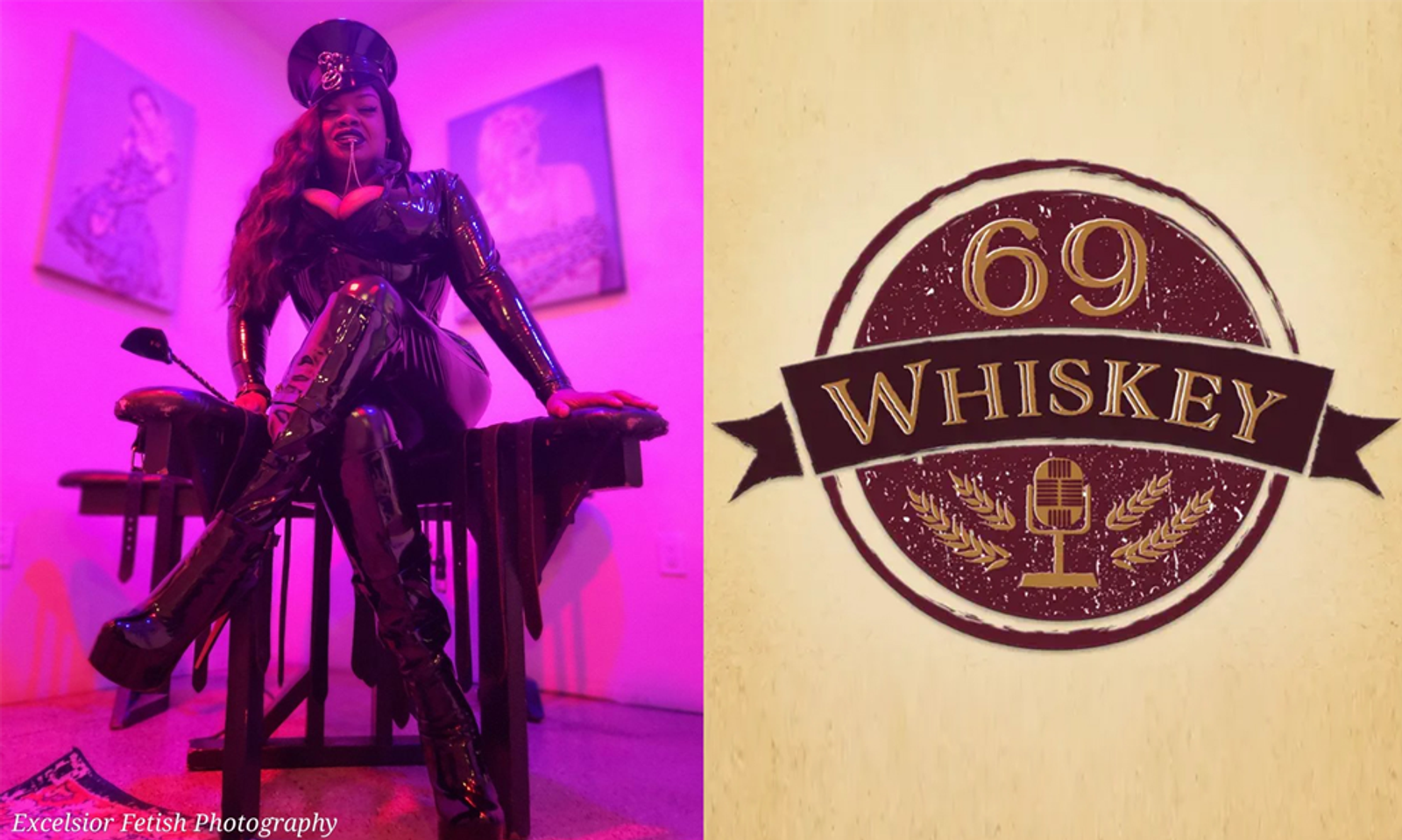 Mistress Mia Darque Guests on '69 Whiskey' Podcast