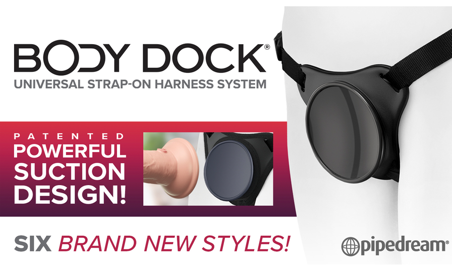 Pipedream Introduces 6 New Body Dock Harnesses