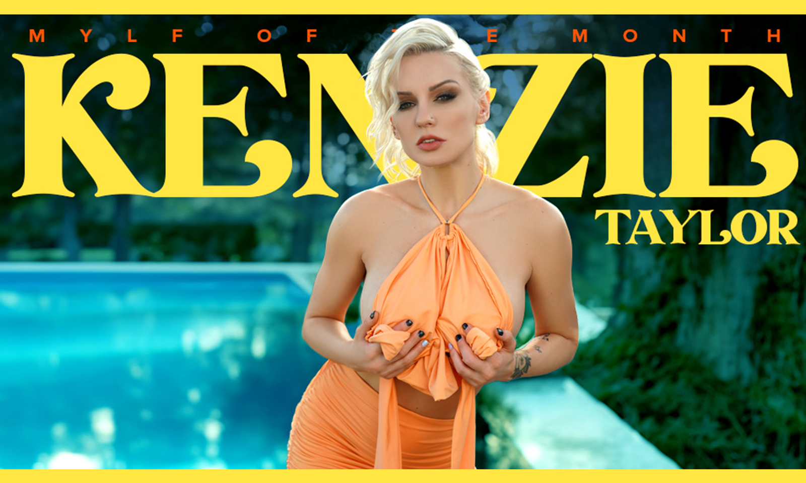 Kenzie Taylor Crowned July's MYLF of the Month