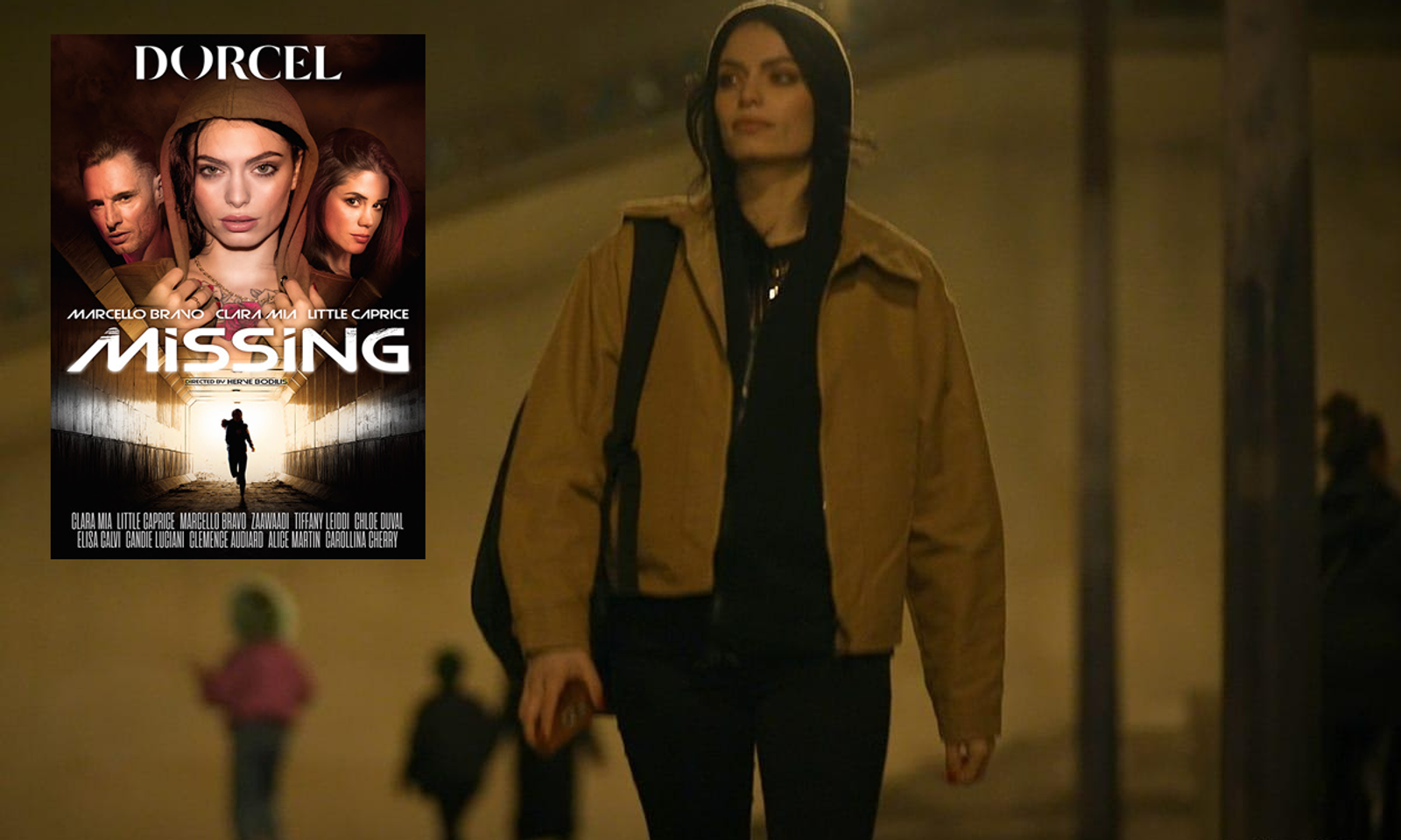 Clara Mia Plays Detective in Dorcel Thriller 'Missing'