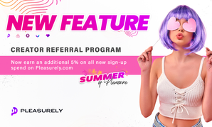 Pleasure Network Launches Creator Referral Program