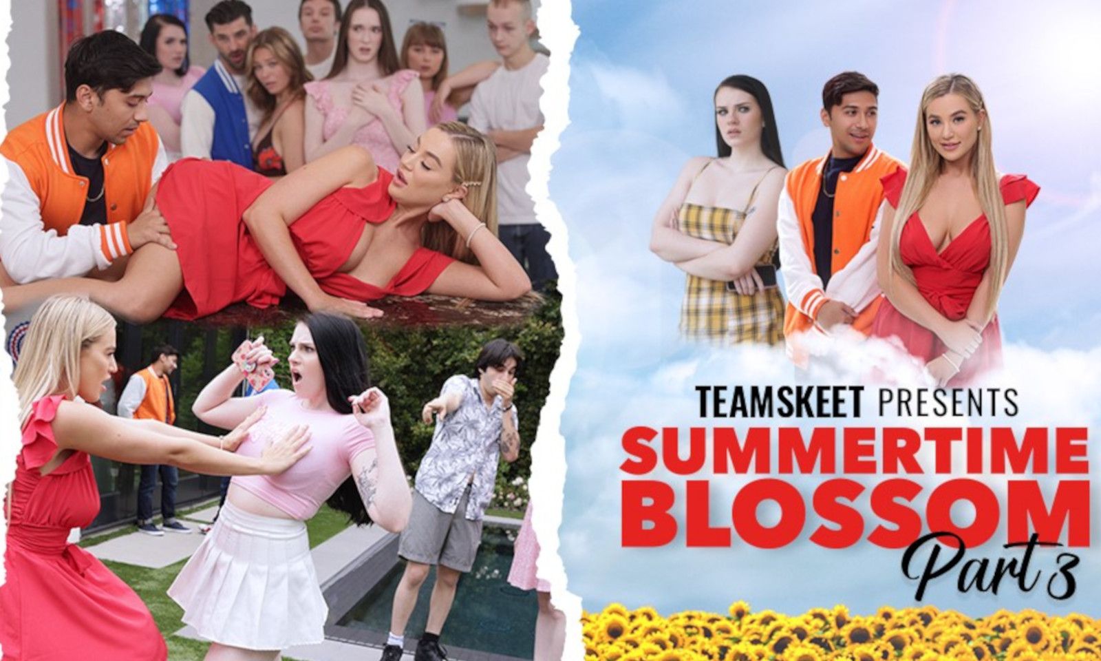 TeamSkeet Drops Parts 2 & 3 of 'Summertime Blossom,' Other Scenes