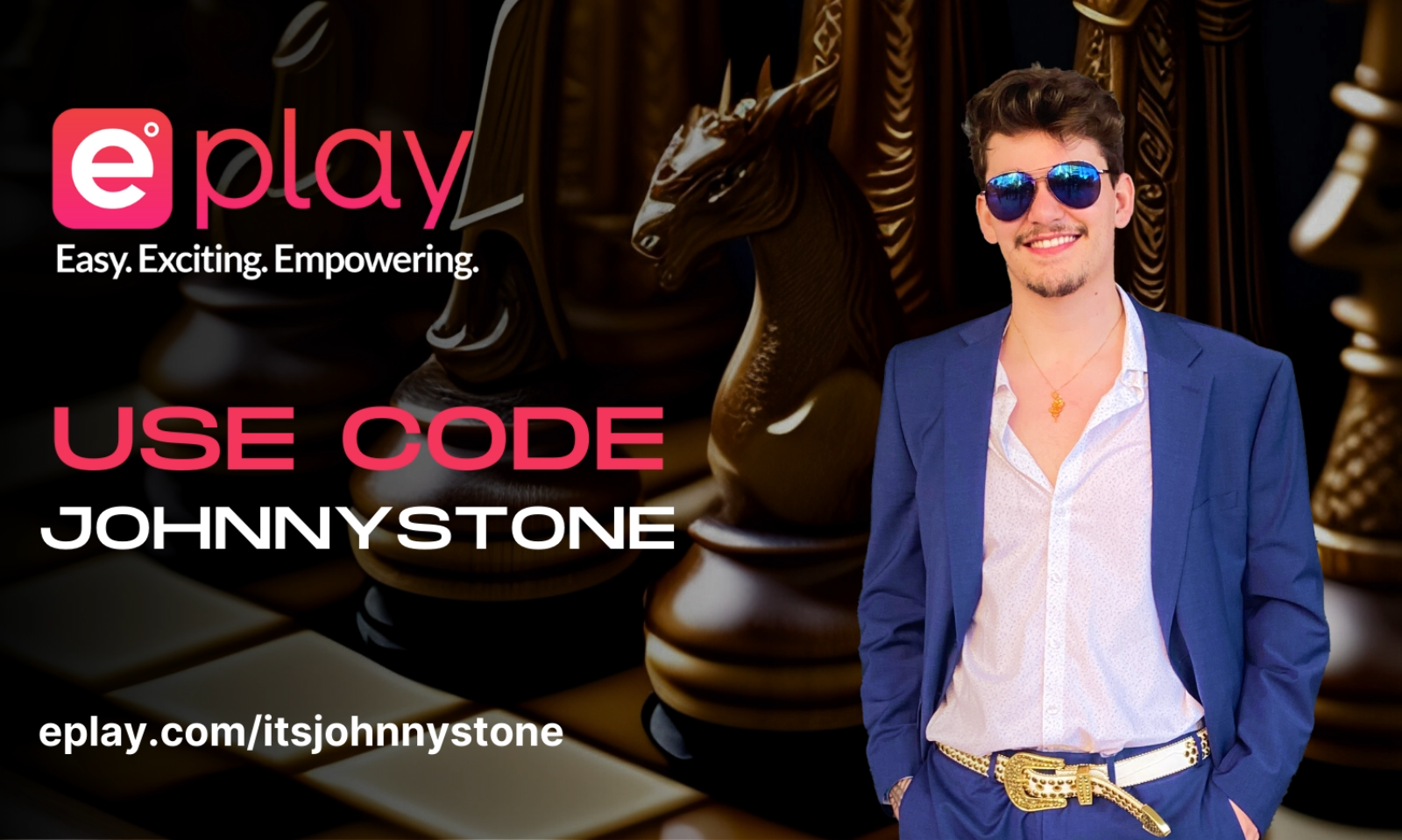 Johnny Stone to Make ePlay Debut With Chess-Themed Livestream