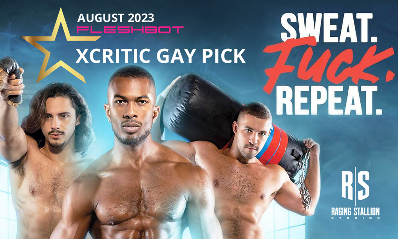 'Sweat. Fuck. Repeat.' Is Fleshbot's August XCritic Gay Pick