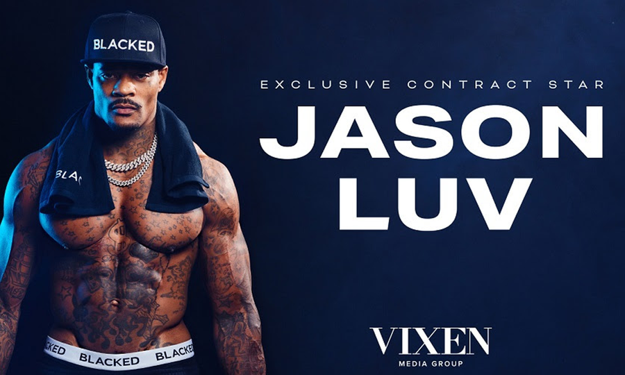 Jason Luv Re-Signs as Exclusive Star With Vixen Media Group