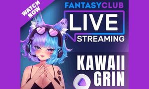 Kawaii Grin to Host Virtual Cam Shows on Fantasy Club