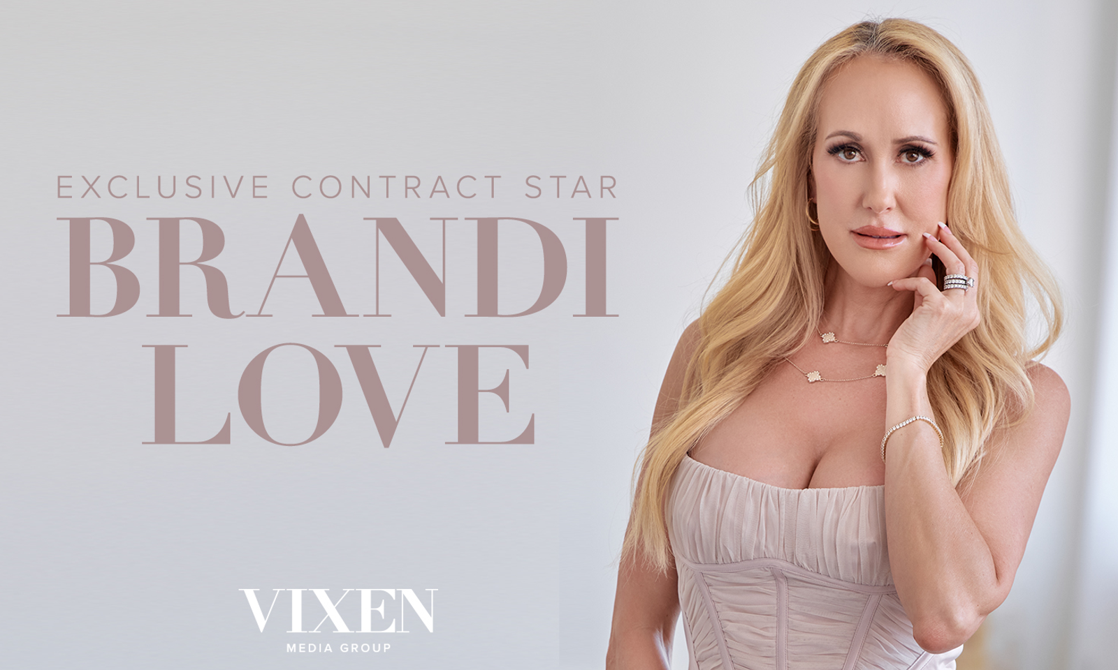 Brandi Love Signs Exclusive Contract With Vixen Media Group