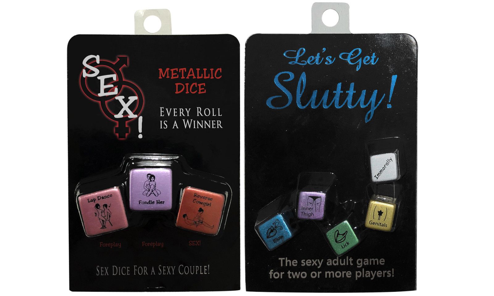 Kheper Games Debuts Let’s Get Slutty!, Metallic Sex! Dice Games