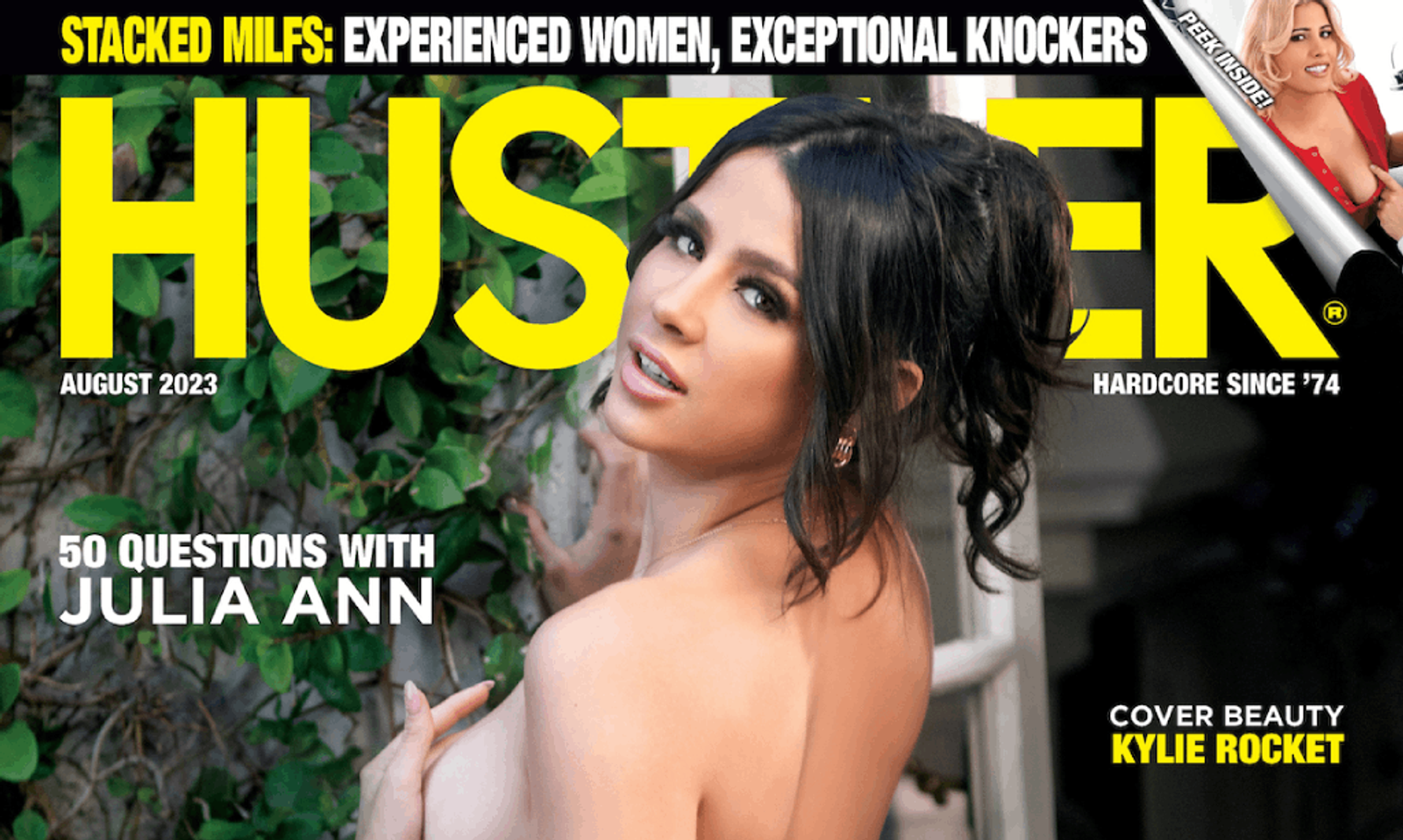 Kylie Rocket Named Hustlers August 2023 Cover Honey | AVN