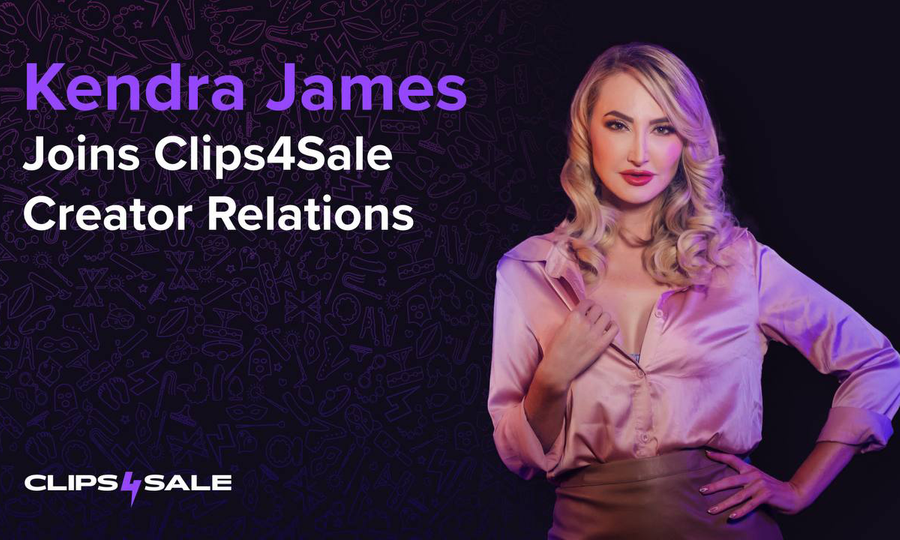 Kendra James Joins Clips4Sale Creator Relations Team